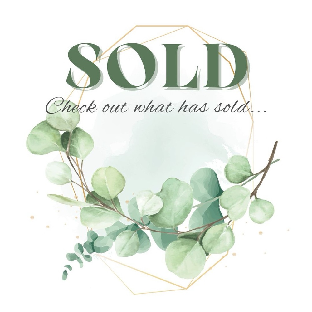 Sold items!